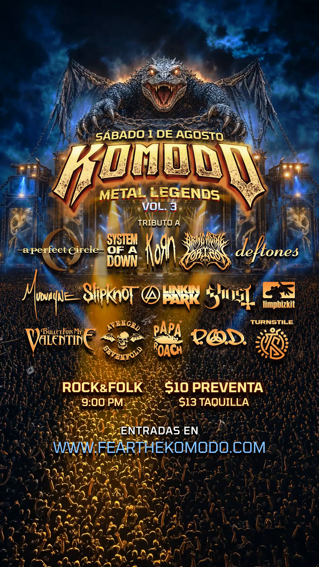 Komodo Metal Legends Vol.3