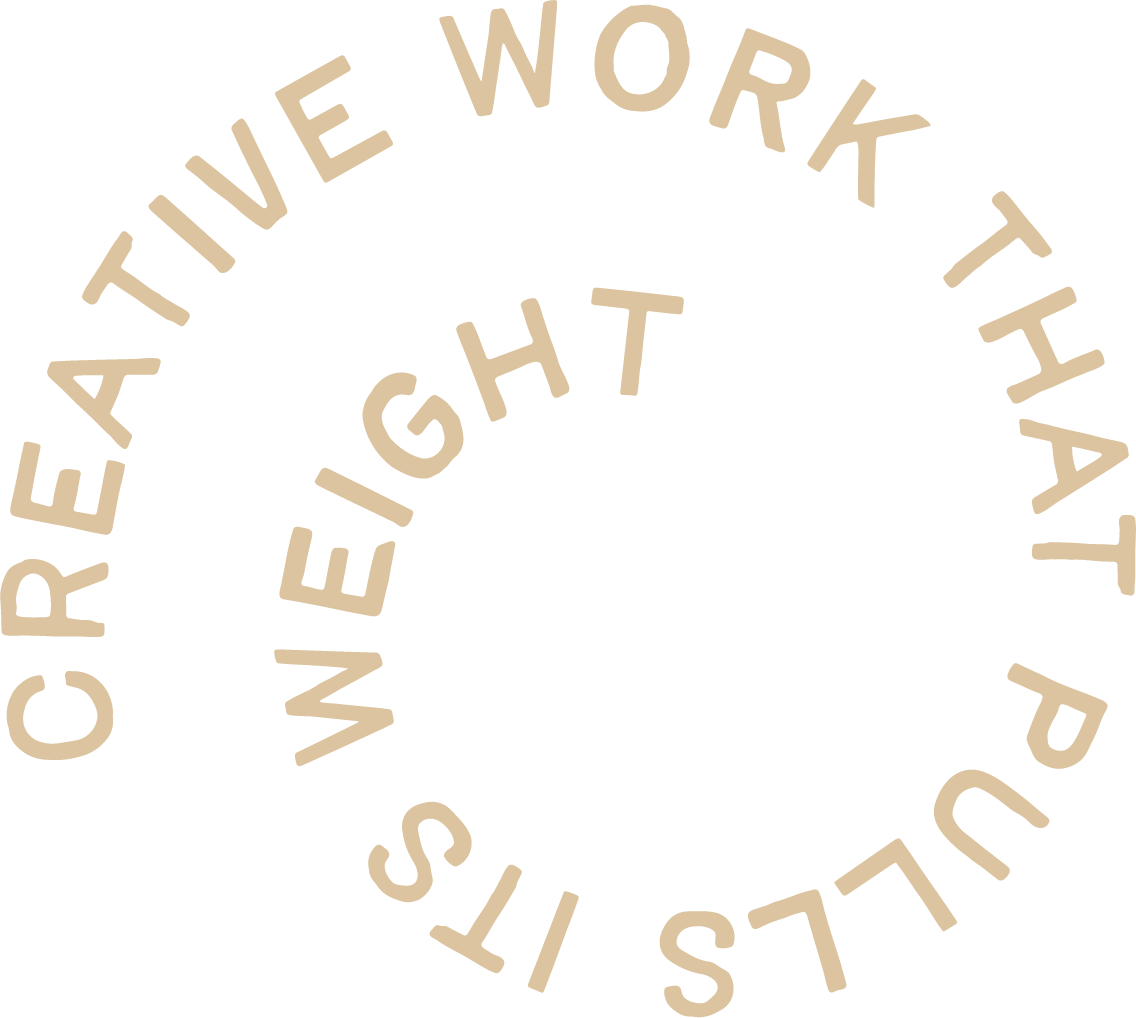 Creative work that pulls its weight