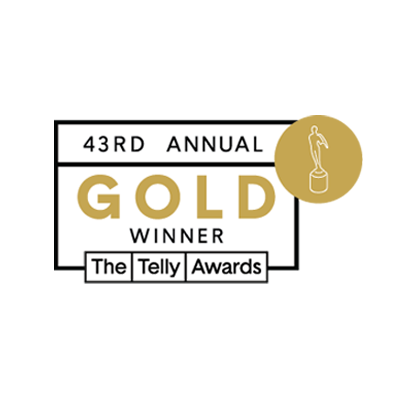 The Telly Awards - Gold Winner - 43rd Annual