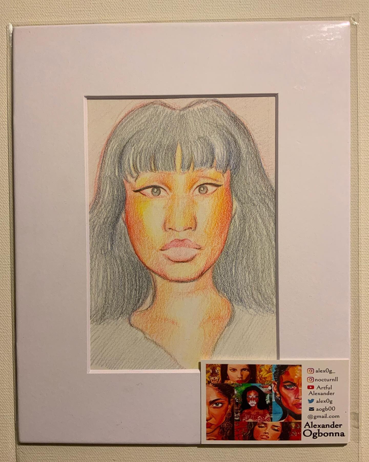 New Artwork!!!!!!! 

Available on our site

Link in bio

@nickiminaj 

#ArtFulLLC #ArtfulAlexander #BlackOwnedBusiness #Painter #Illustrator #Creater #Business #BusinessOwner #AlexanderOgbonna #Hartford #Connecticut #Art #Arts #Artsy #Artful #Sketch 