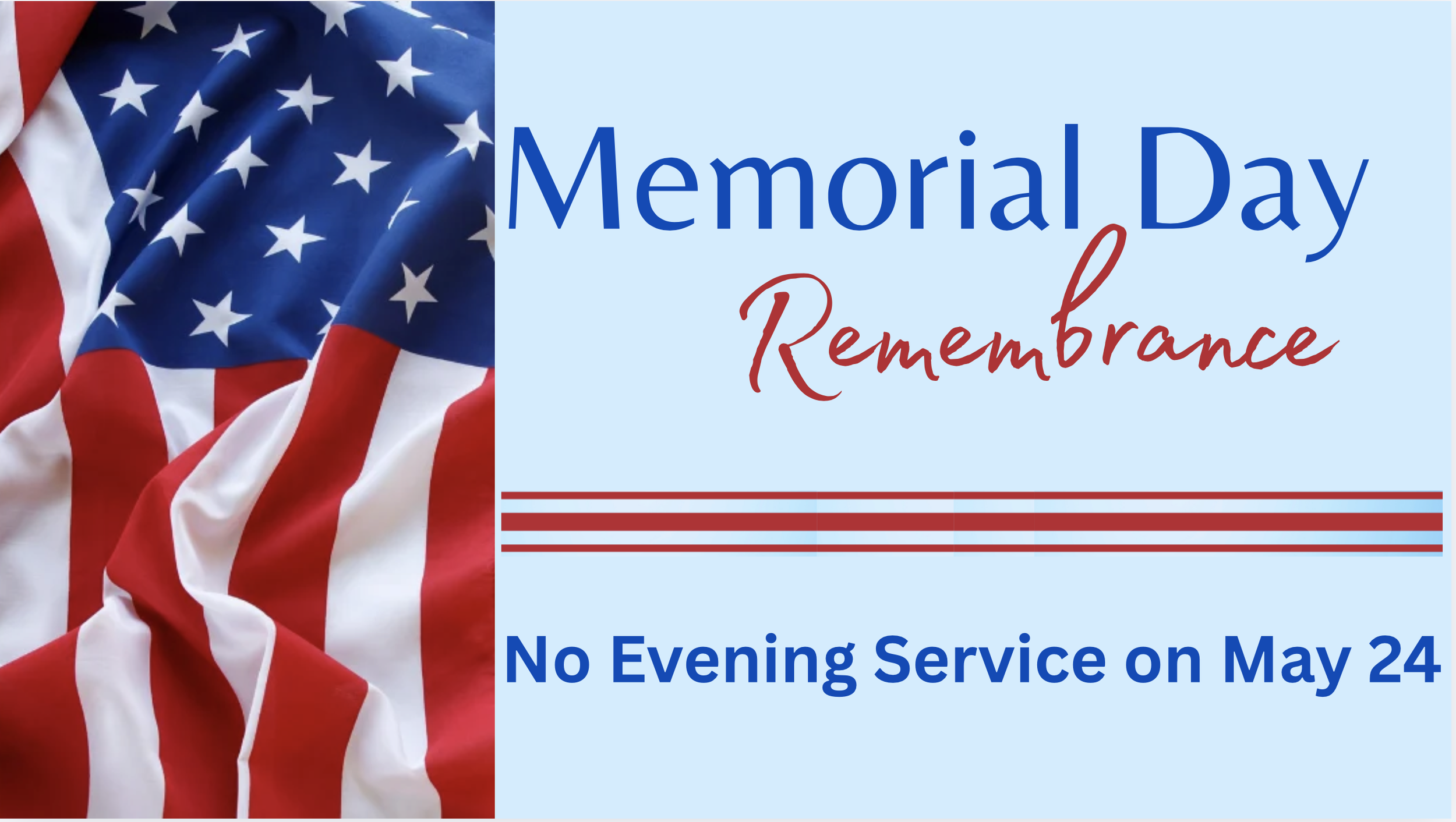 Memorial Day Service