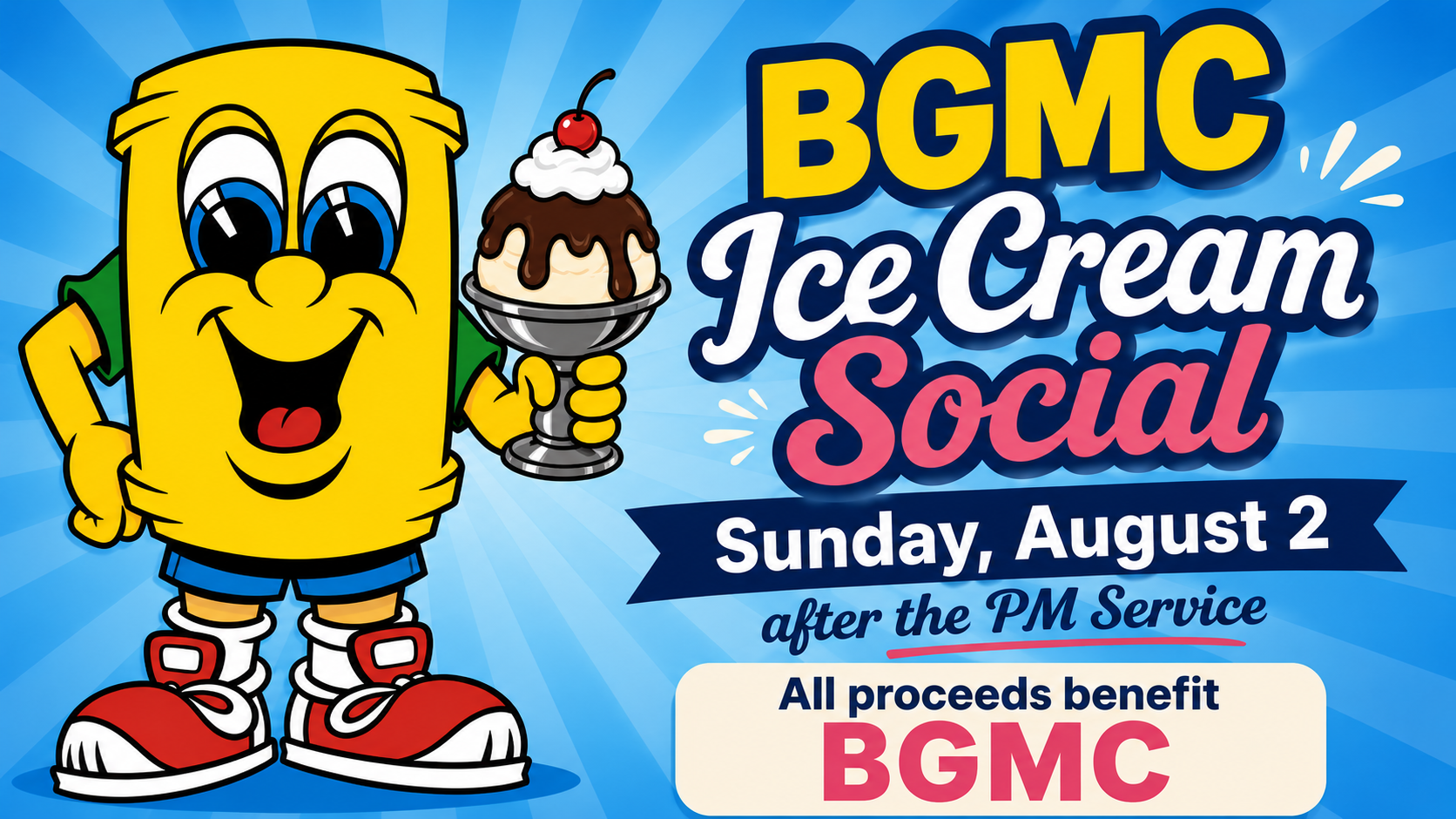 BGMC Ice Cream Social