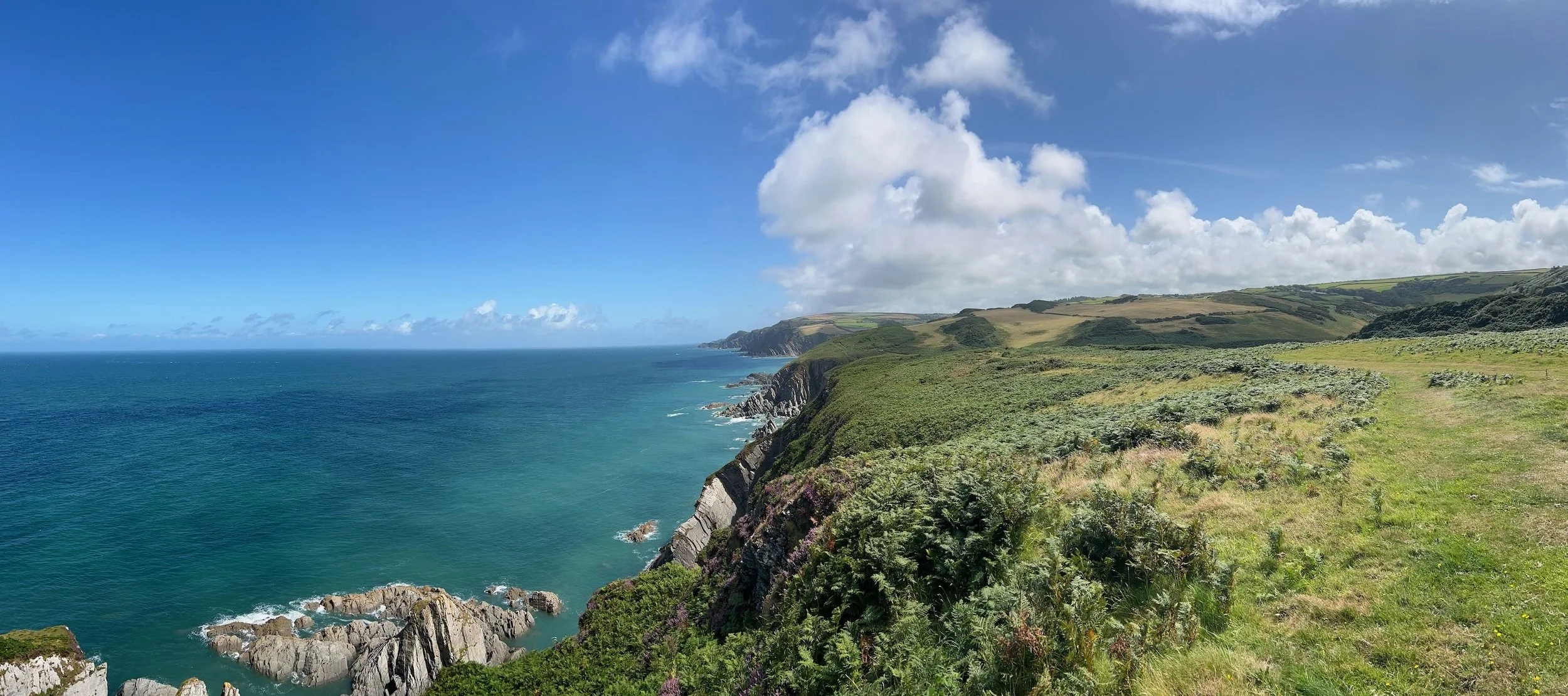 Woolacombe coastal walk, Devon, England