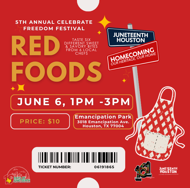 2026 Red Foods Cookoff Ticket - 2 Ticket Maximum