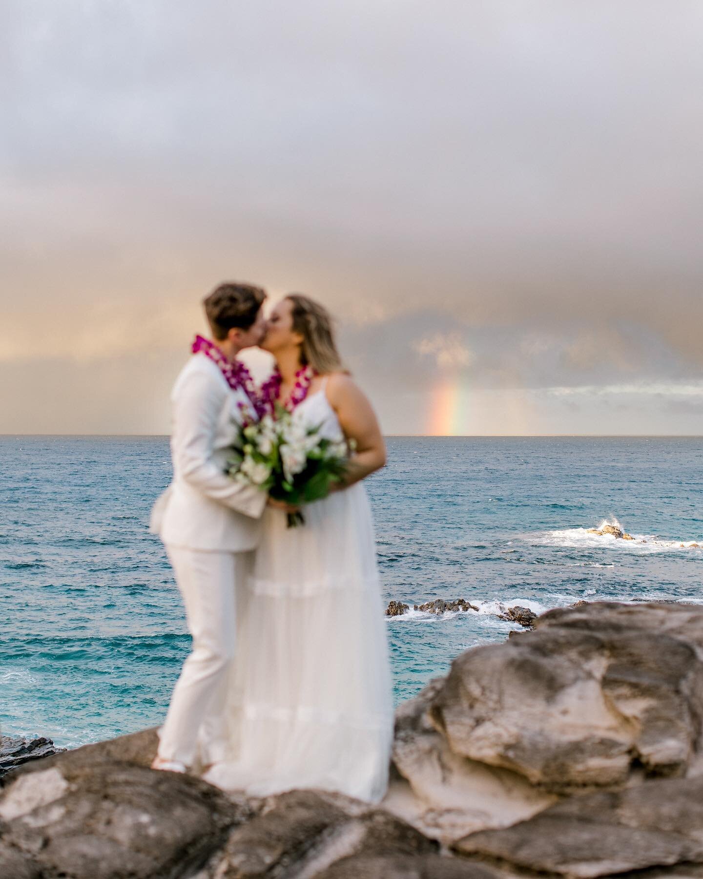 Happy Pride Month! 🌈 🌈 🌈 

#loveislove #happypride #happypridemonth🌈 #mauiweddingphotographer #mauielopementphotographer #mauiphotographer #mauiwedding #mauielopement #hawaiiwedding #hawaiielopement #hawaiibride #mauibride #mauibeachwedding