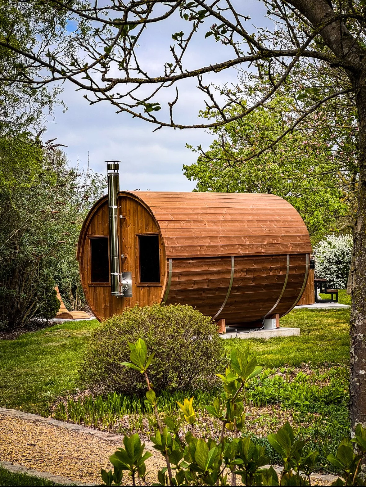 De meest veilige barrelsauna voor de gasten van het Jongehof