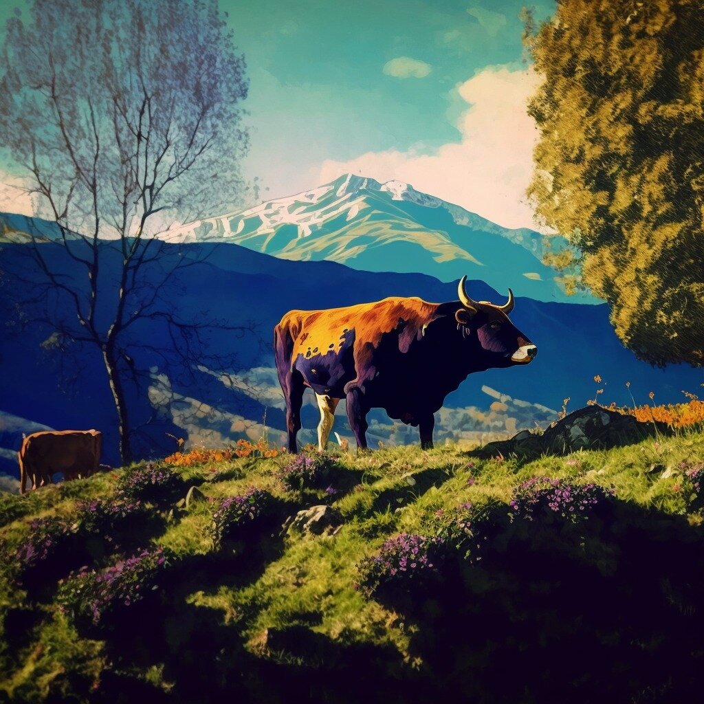 Les vaches Wagyu sont arriv&eacute;es dans les Pyr&eacute;n&eacute;es ! 🐄🏔️ La beaut&eacute; de notre imagination est qu'elle peut nous emmener partout o&ugrave; nous voulons aller. Rejoignez-nous dans un voyage de saveurs et de textures : la tendr