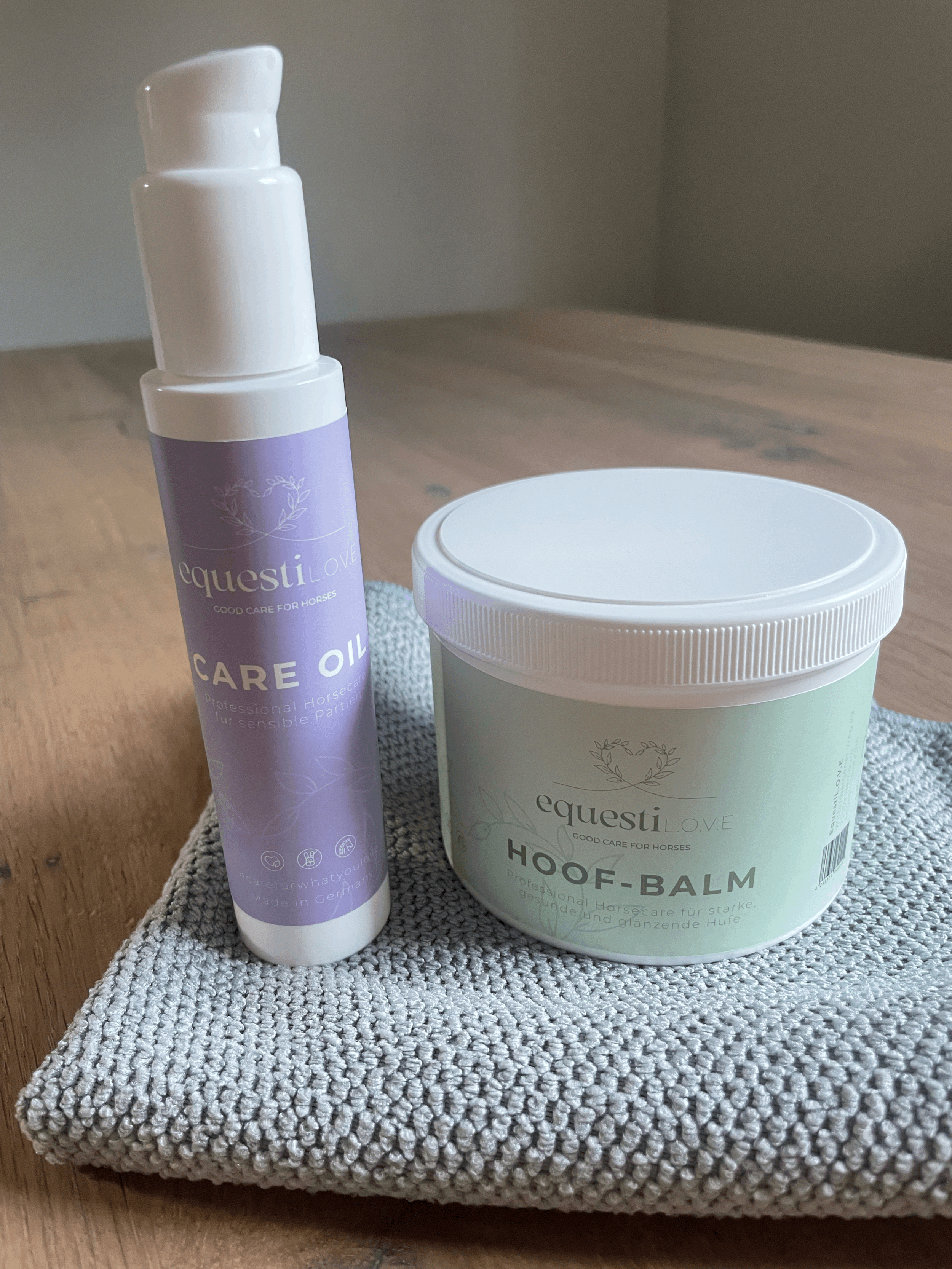 Pflegeöl Hufbalsam Set