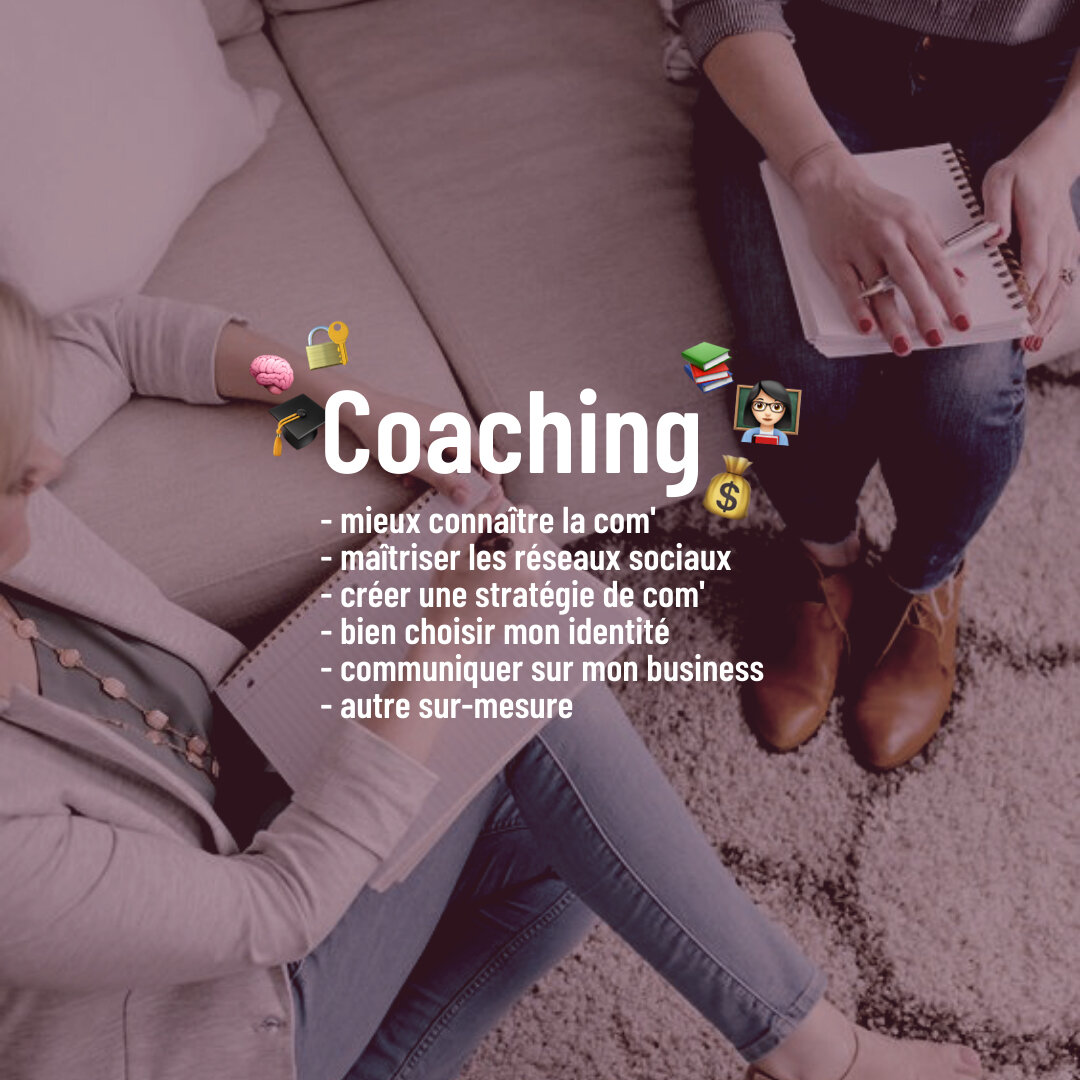 &quot; Chez MMB on vous coach &quot; Ok, mais on fait quoi ? 🧐

On vous propose diff&eacute;rentes formes de coaching pour booster votre communaut&eacute;, mieux conna&icirc;tre la comm, bien choisir son identit&eacute; . . . Et si dans tout &cced