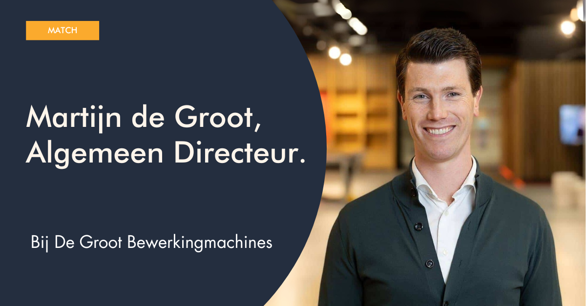 Martijn de Groot, Algemeen Directeur.