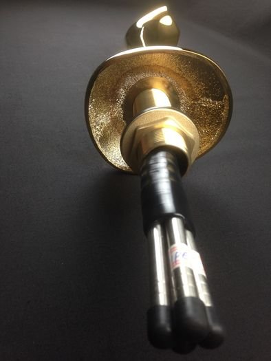 Double Cobra Tower Font With Chiller Tube And Python For Beer Lager Guinness Cider Gold2.jpg