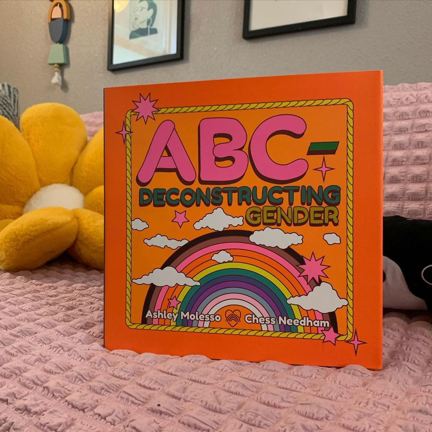 Todays new book highlight! We love ABC-deconstructing Gender by @ashandchess ! The art is bright and stunning. We love having books like this to read to our toddler that show all kinds of people, bodies, abilities, races, and gender expressions. 

#b