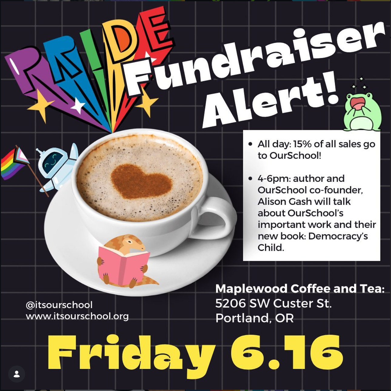 Pride Fundraiser: Author Talk