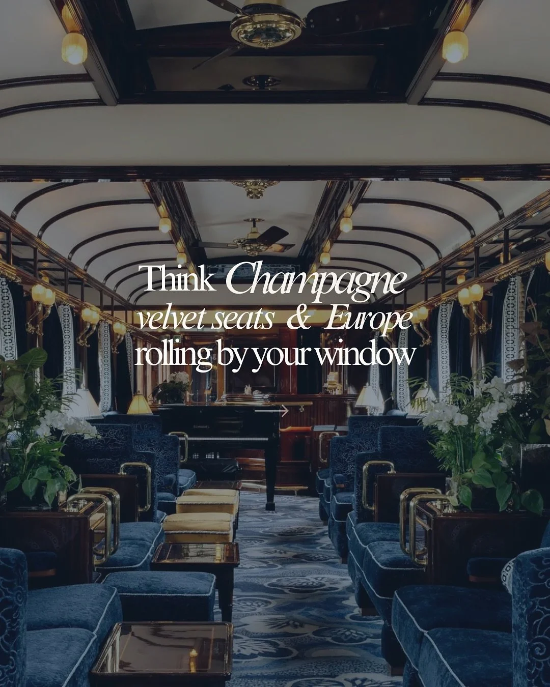Elevated train journeys aren&rsquo;t just about getting from A to B&mdash;they&rsquo;re about slowing down, savouring the journey, and seeing Europe in a completely different way.

Whether it&rsquo;s the glamour of the Venice Simplon-Orient-Express, 