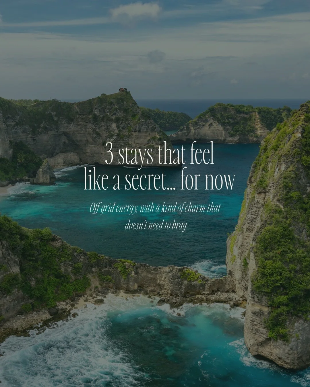 There&rsquo;s a certain kind of place that makes you feel like you&rsquo;ve stumbled onto something really special. No crowds. No cookie-cutter layouts. Just space to breathe, views that stop you in your tracks, and a quiet sense that you&rsquo;re ex