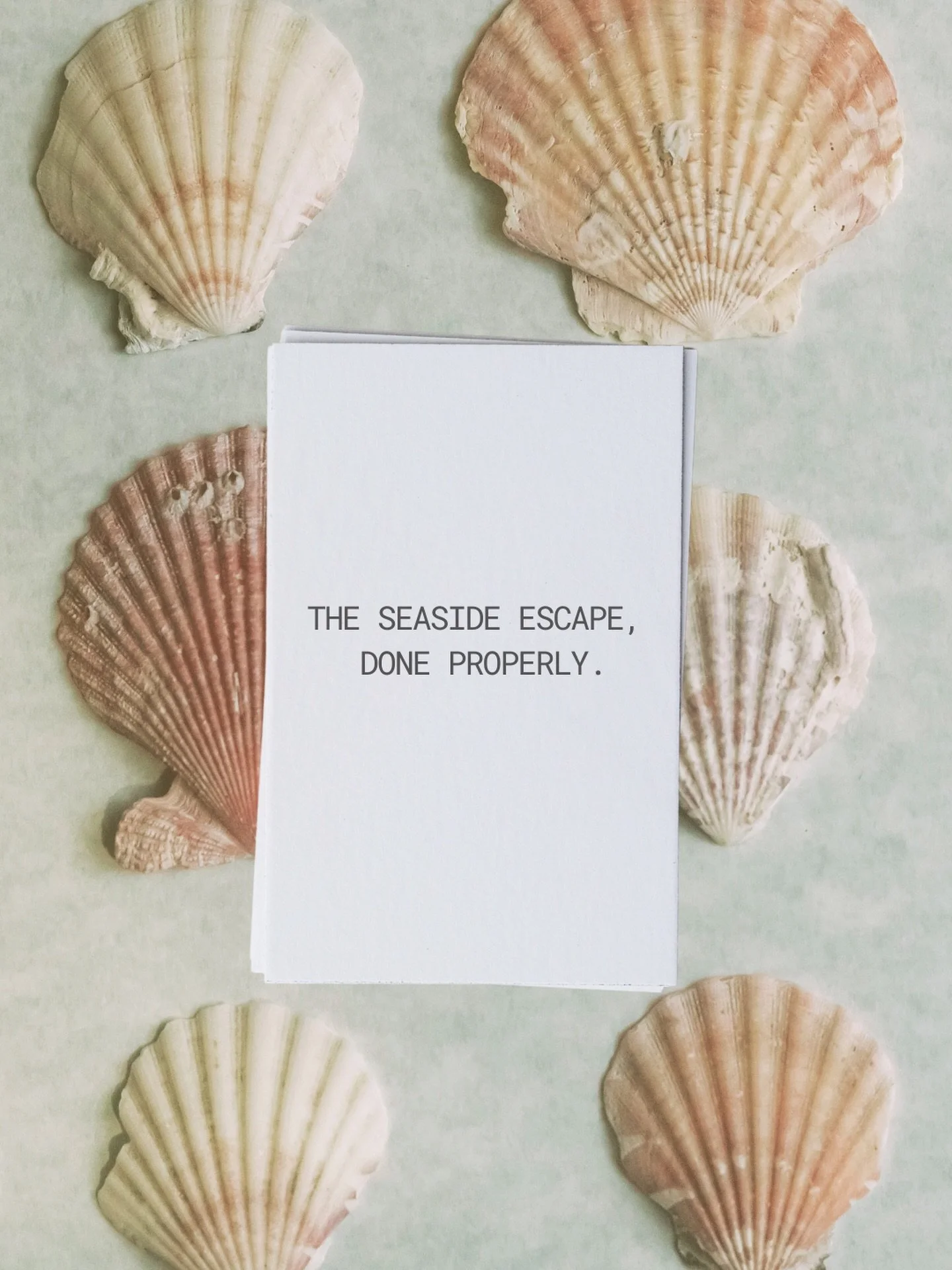 The seaside escape, done properly.

Not just a hotel near the water, but the right stretch of coastline, the right property, and the right balance of slowing down and having things planned when you want them, all tailored to you.

Here&rsquo;s some i