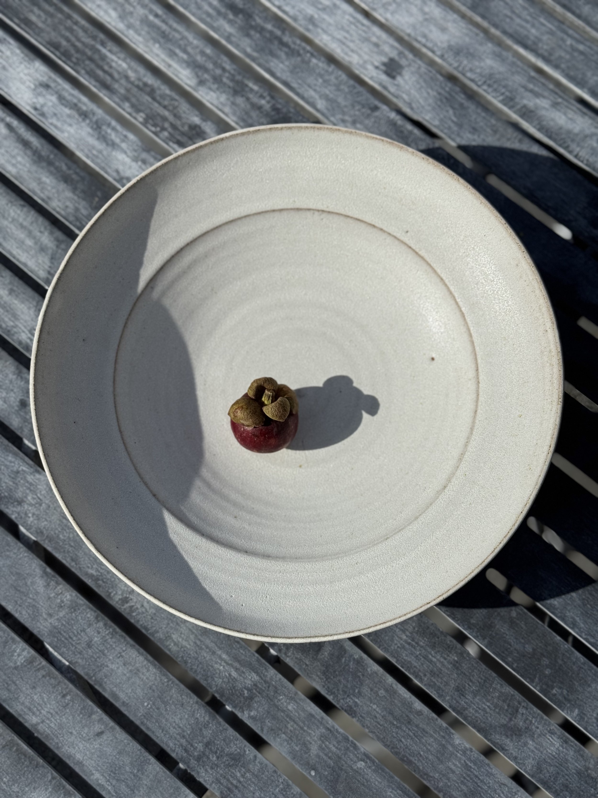 Clare Hughes_Large Salad server with mangosteen.jpeg