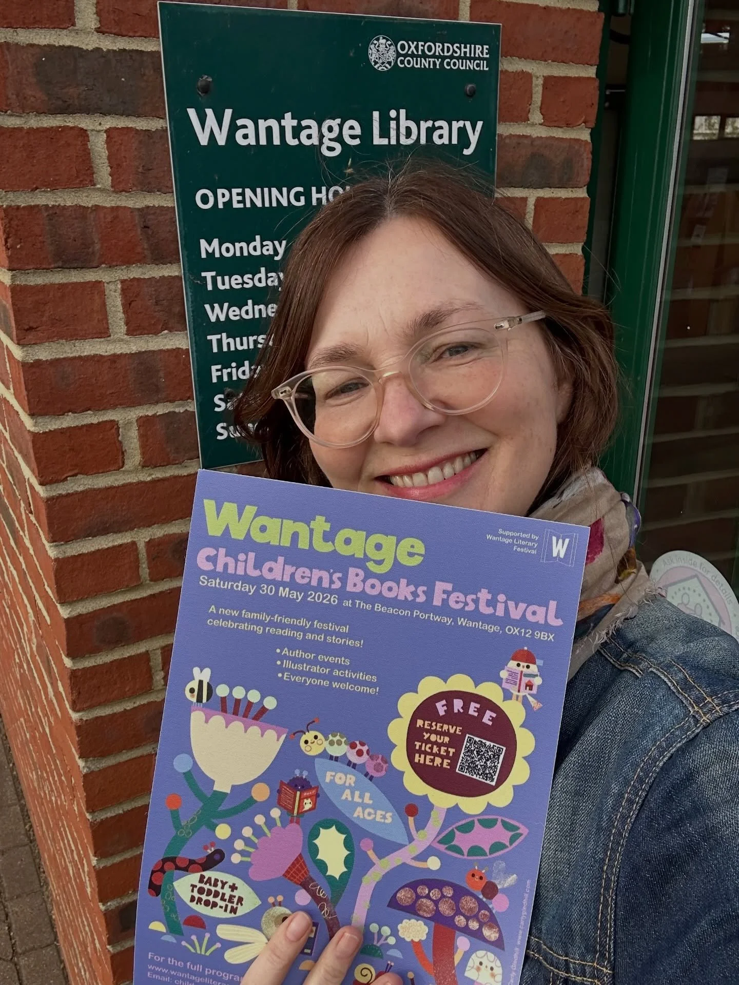 Hello, I&rsquo;ve been a bit quiet on my IG account recently because I&rsquo;ve been hard at work on a brand-new, (completely FREE!) children&rsquo;s books festival I&rsquo;m involved in starting in my local town, Wantage, in Oxfordshire. 

There&rsq