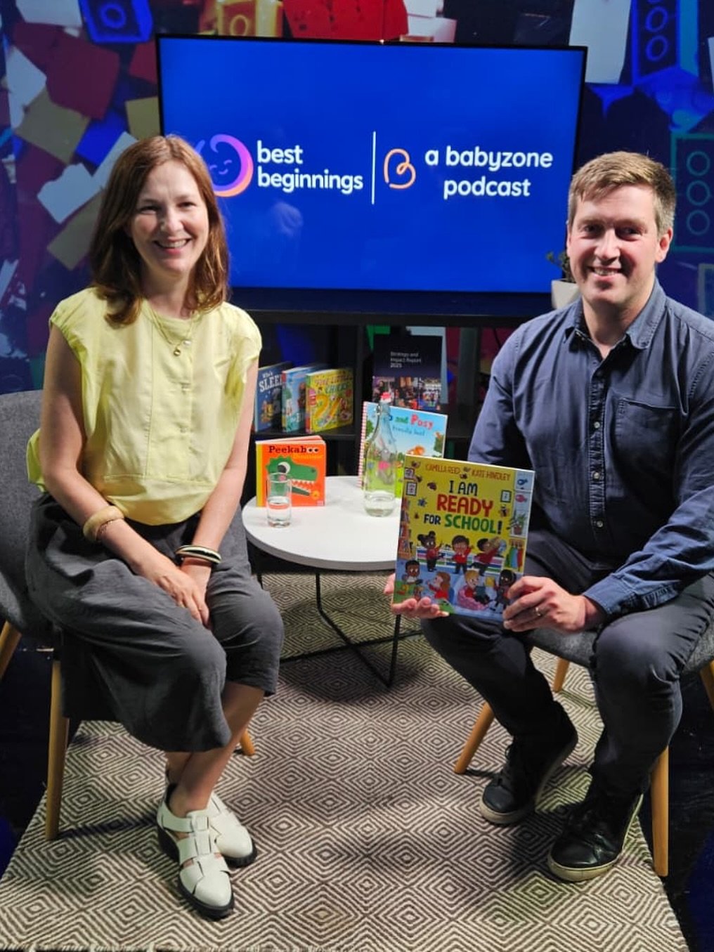 I recently donned my National Year of Reading Ambassador&rsquo;s (metaphorical ☺️) hat and headed to the Babyzone podcast studio for a chat with their brilliant CEO, @georgelooker.

We discussed everything from the importance of 1:1 shared reading fo