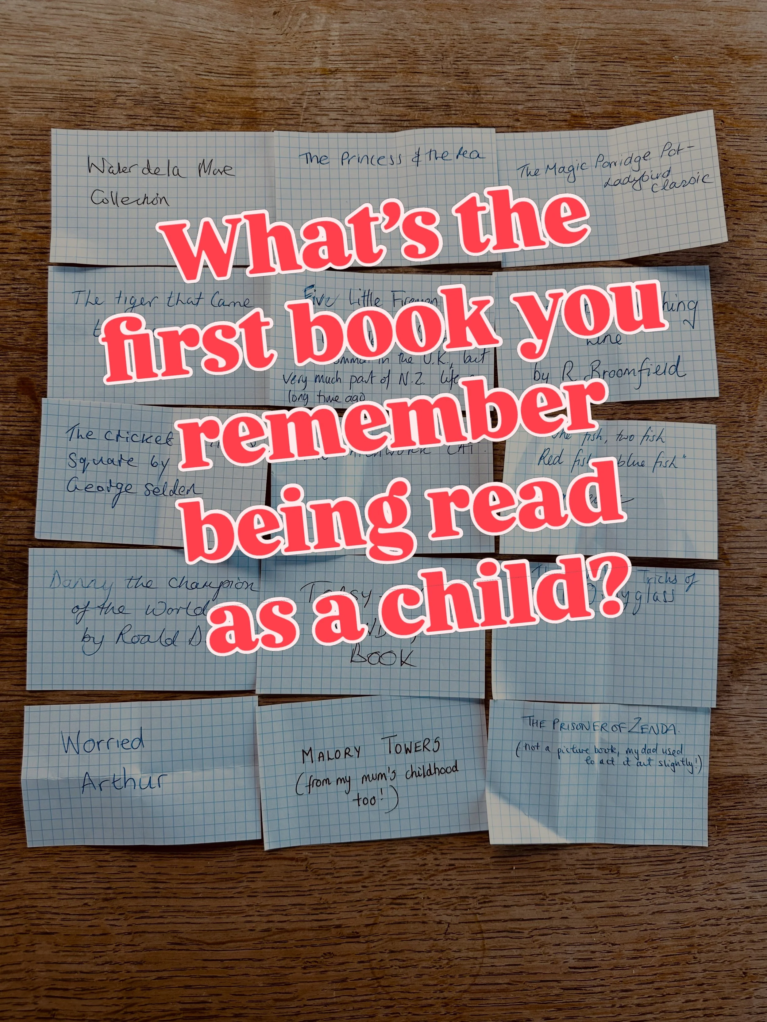 Just before I gave my keynote speech (on the importance of board books) to the YLG this week, I asked the delegates (mainly librarians and some publishing professionals) to write down the title of the first book they remember being read to as child. 