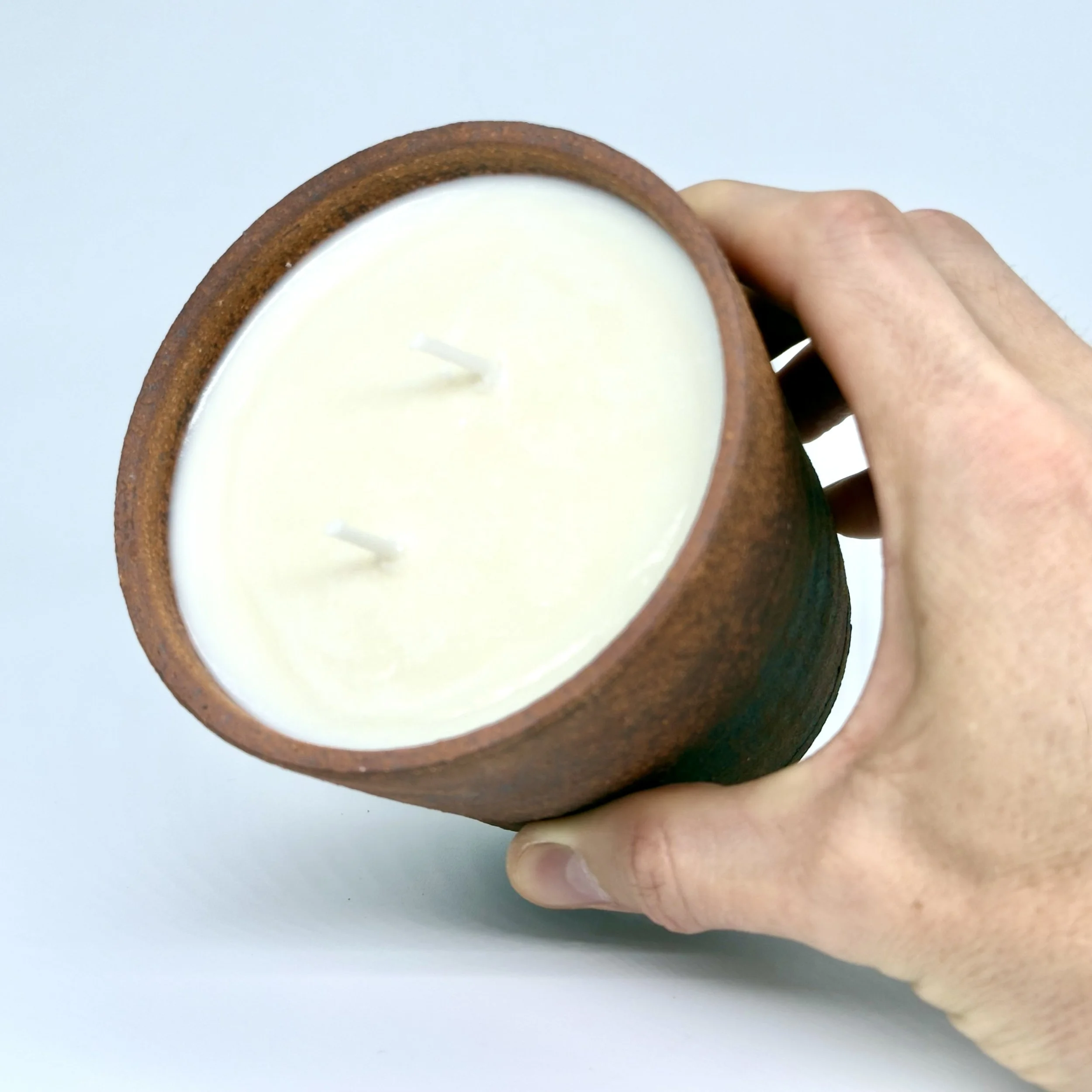 Rose Earth Soywax Candle Two-Wick ~20oz