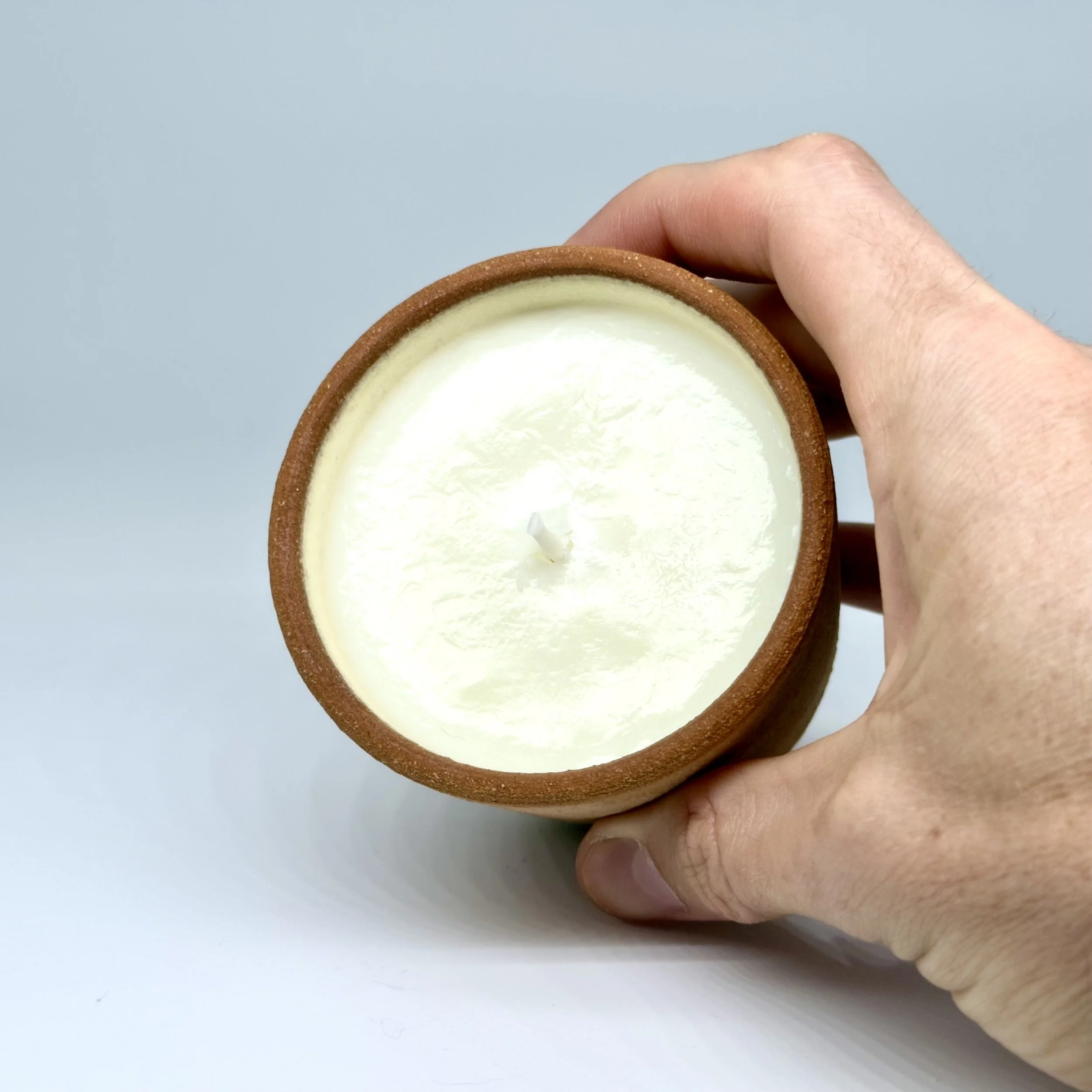 Cedarwood Ochre Soywax Candle ~8oz