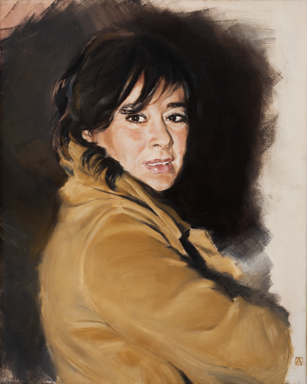 Katia 
Oil on canvas, 40 x 50cm - SOLD