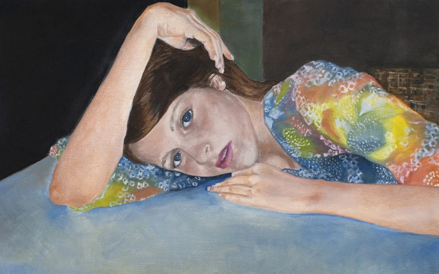 Chiara  
Oil on canvas, 40 x 30cm - SOLD
