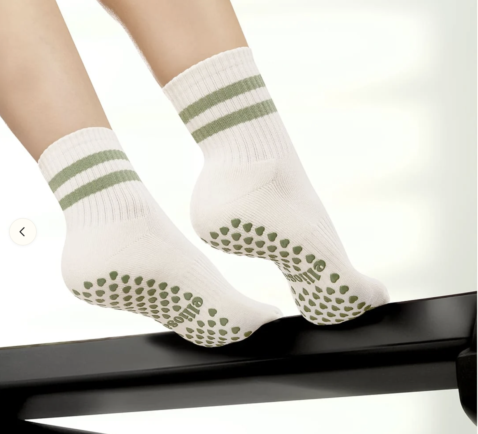 Dual Grip Socks- with 2 Stripes