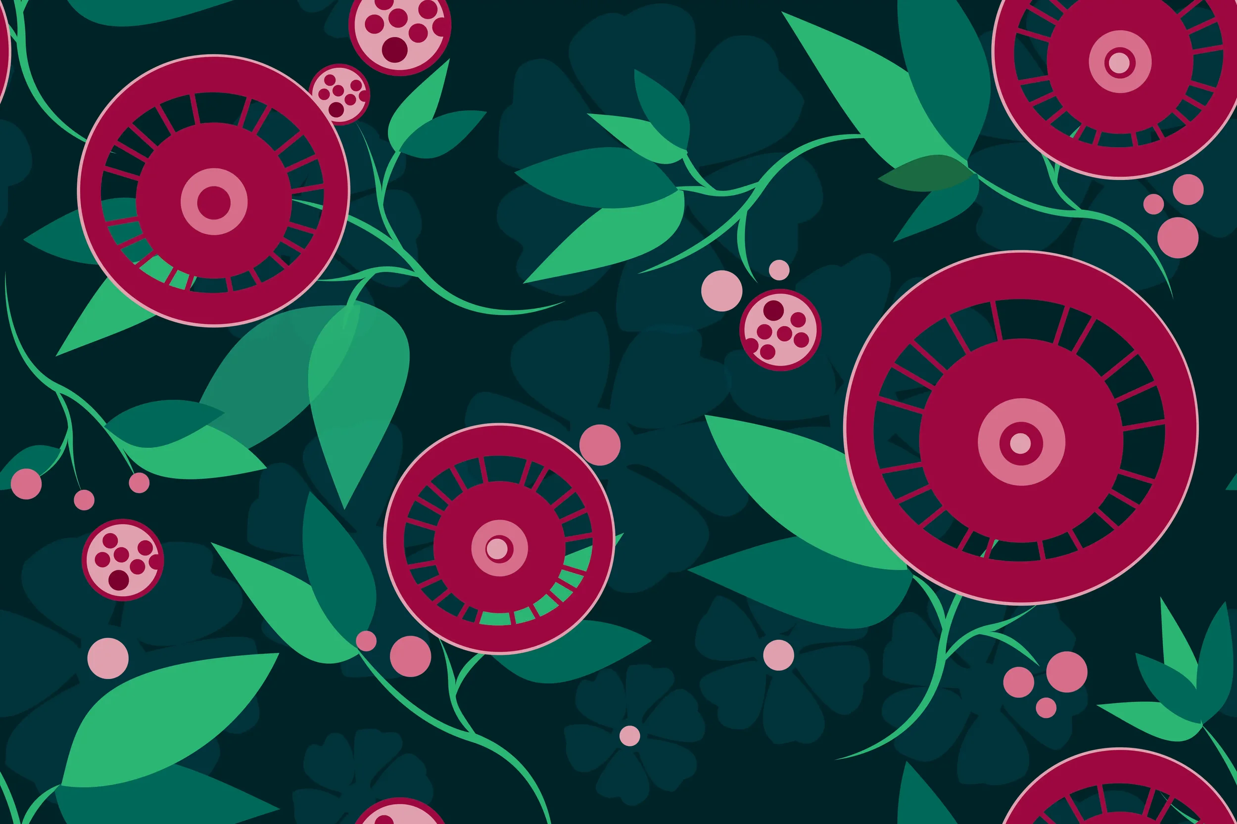 Création motif floral v2