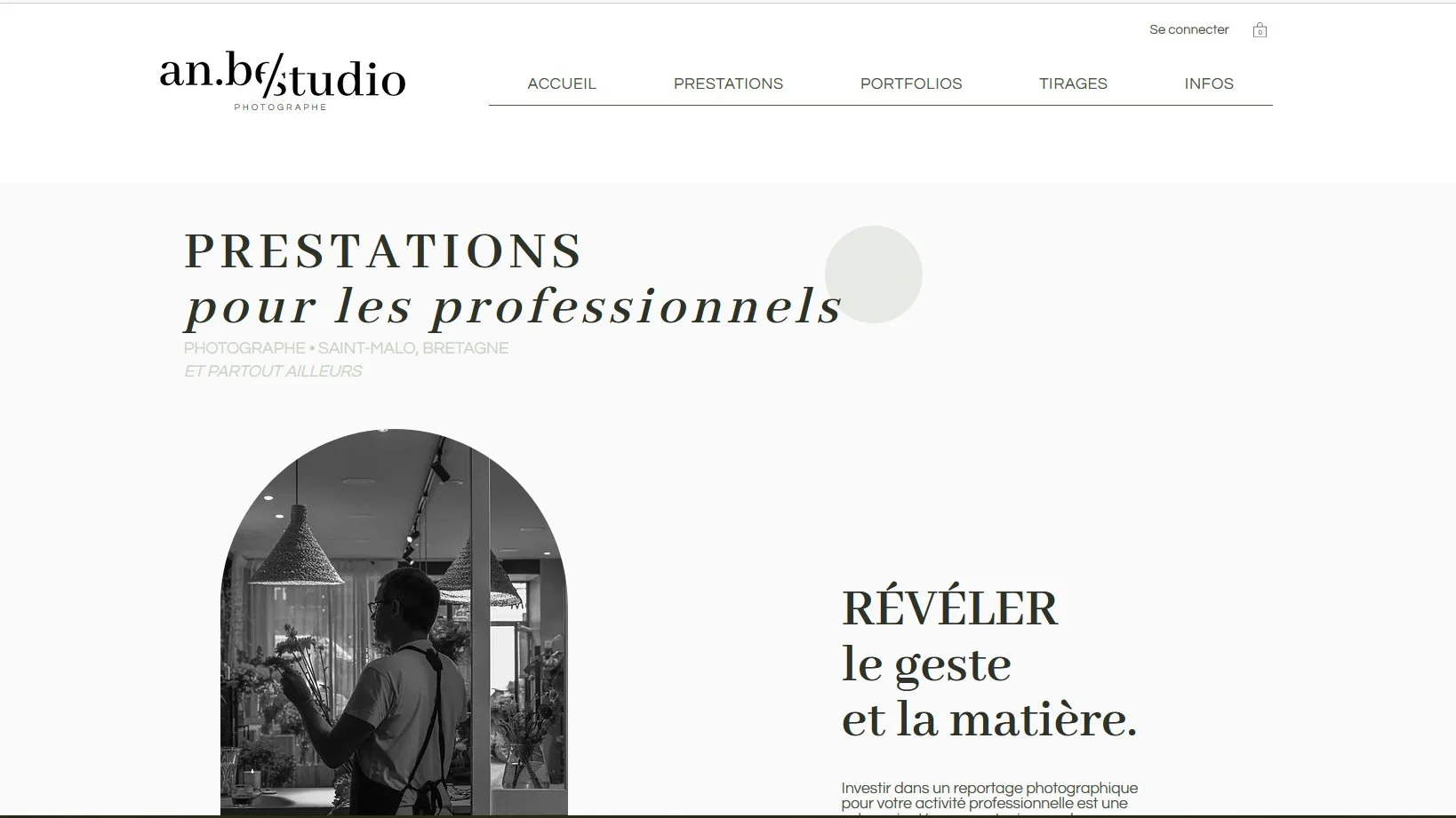 Audit & Conseil sur le site et les réseaux de an.be studio (35) 