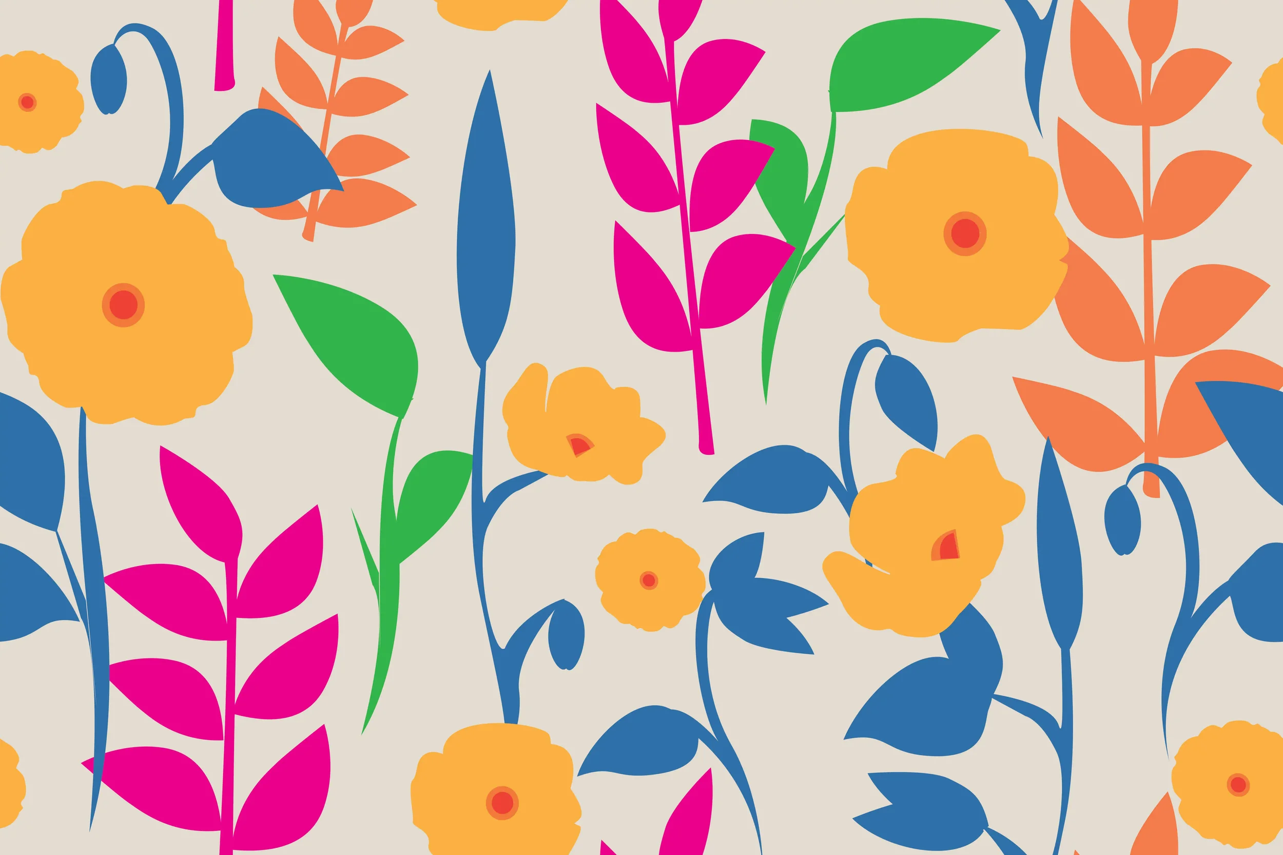 Création motif fleurs v2