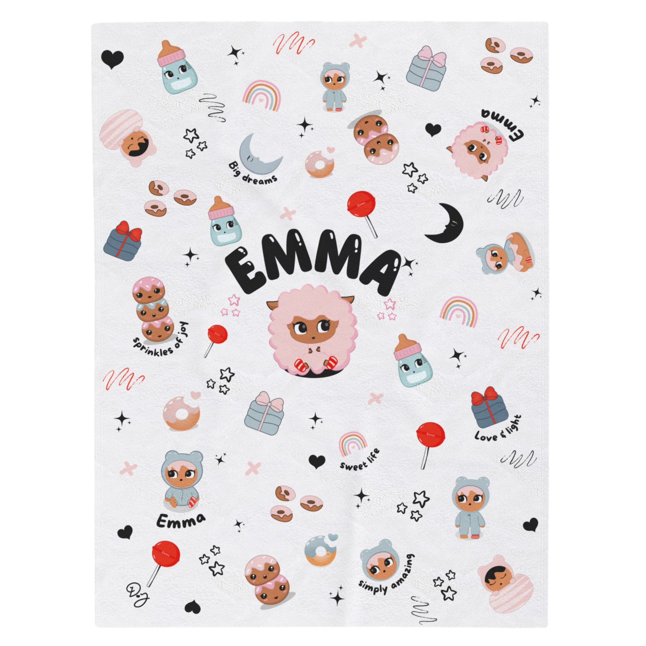 Toddler Light Weight Sweet Dreams Blankie