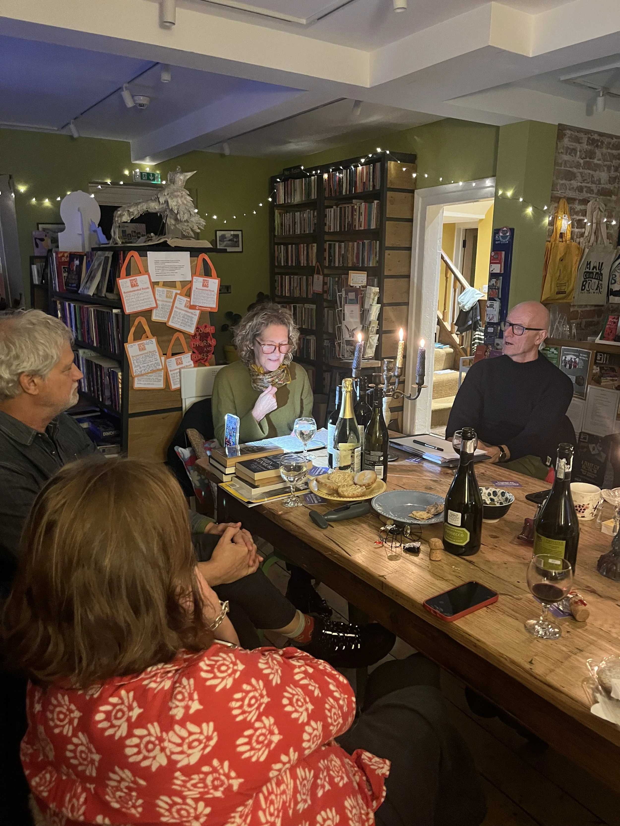 Spooky tales in the bookshop