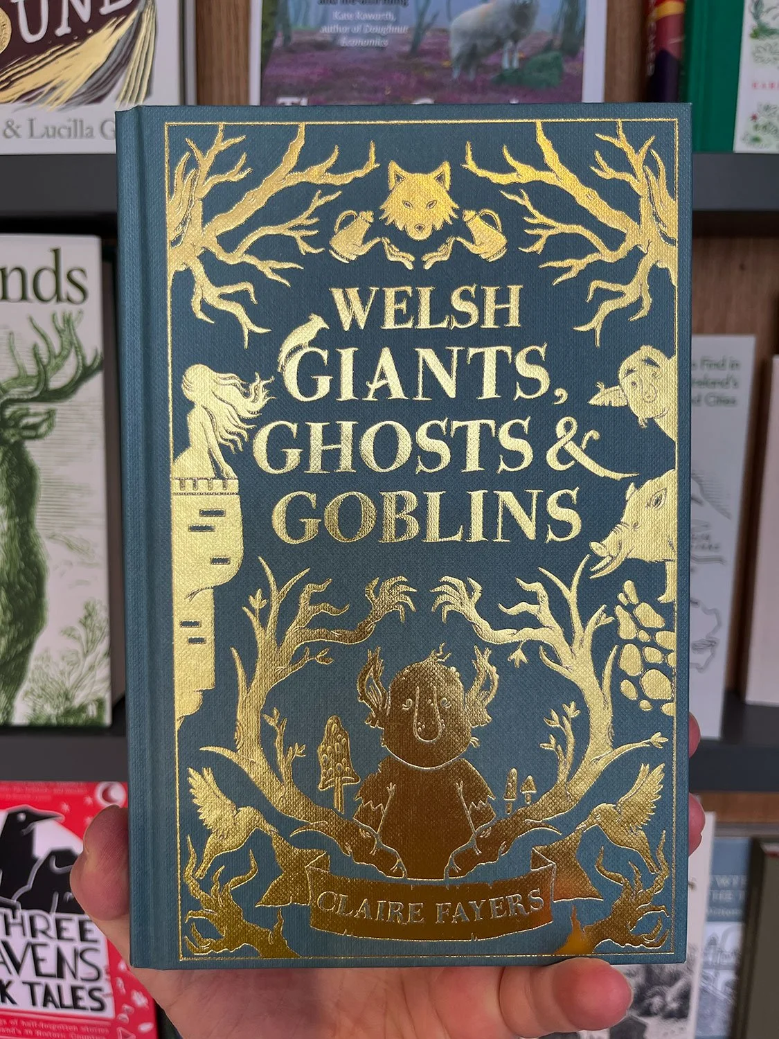 Welsh Giants, Ghosts and Goblins by Claire Fayers