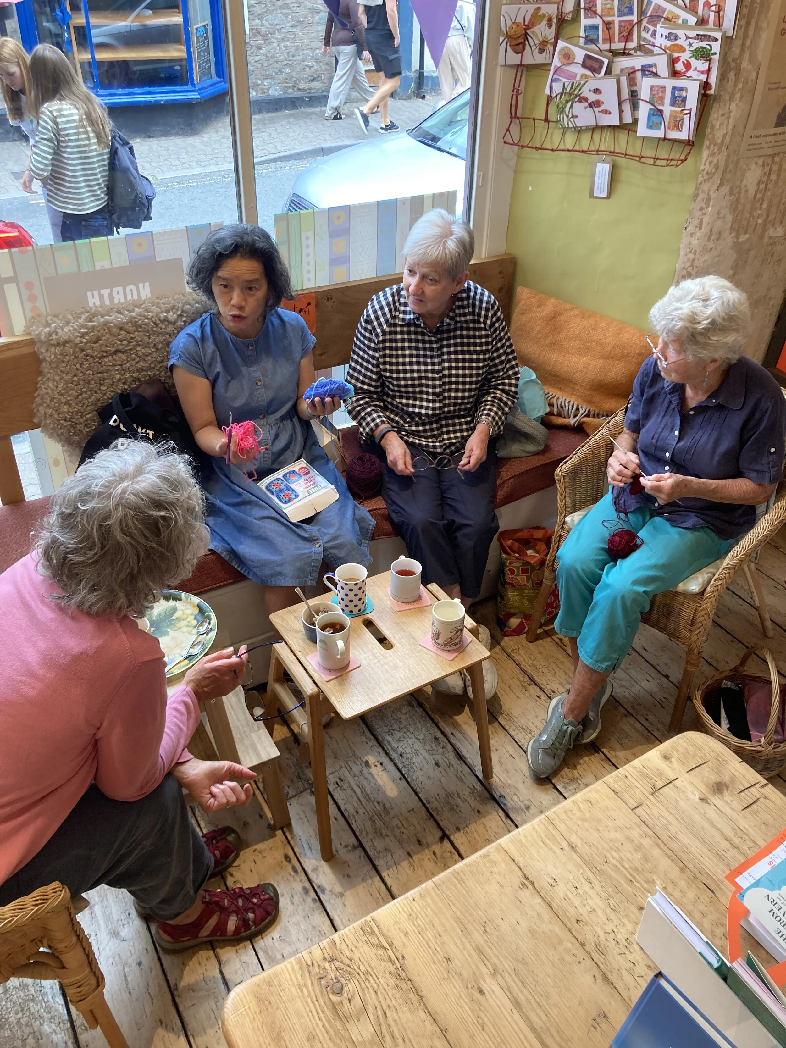 Summer meeting of the Stitchers group