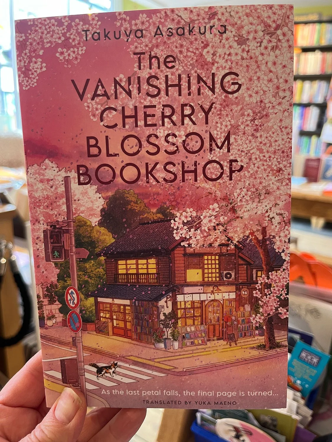 The Vanishing Cherry Blossom Bookshop by Takuya Asakura
