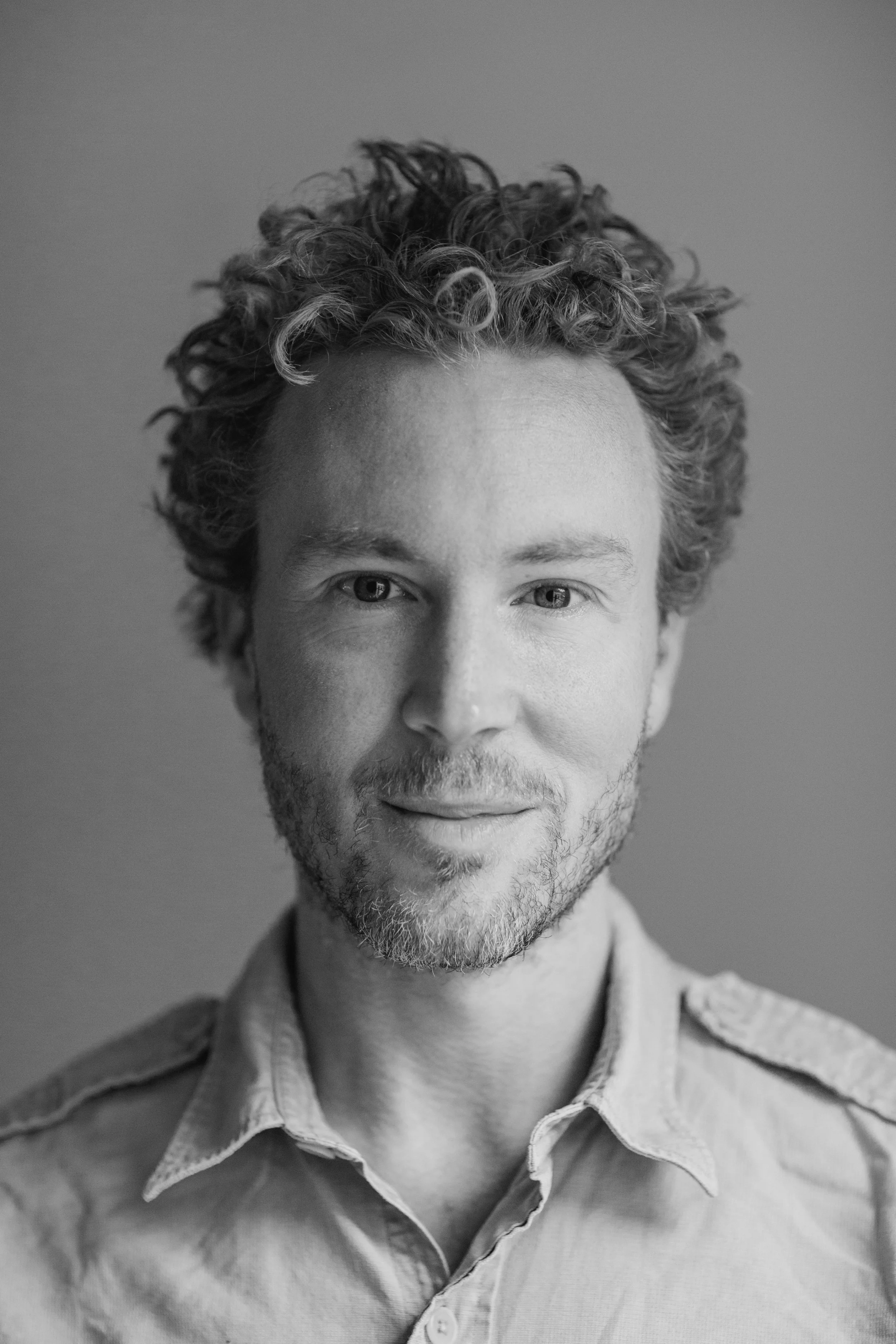 author Ben Rawlence smiling