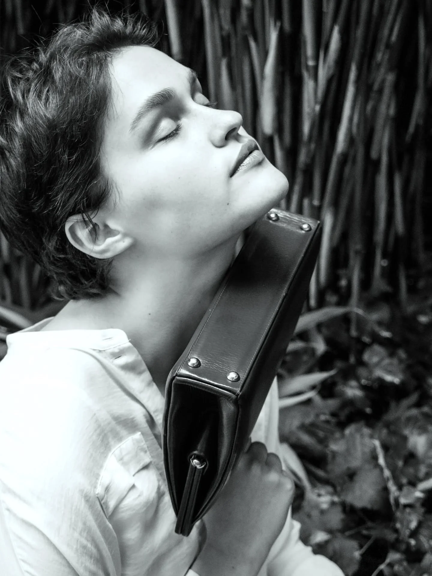 A bag
Is not
Just 
A bag

A old bag, an old photo, with no so old and amazing @ellaangelofficial333 

Concept &amp; photography @storyland.of.stars