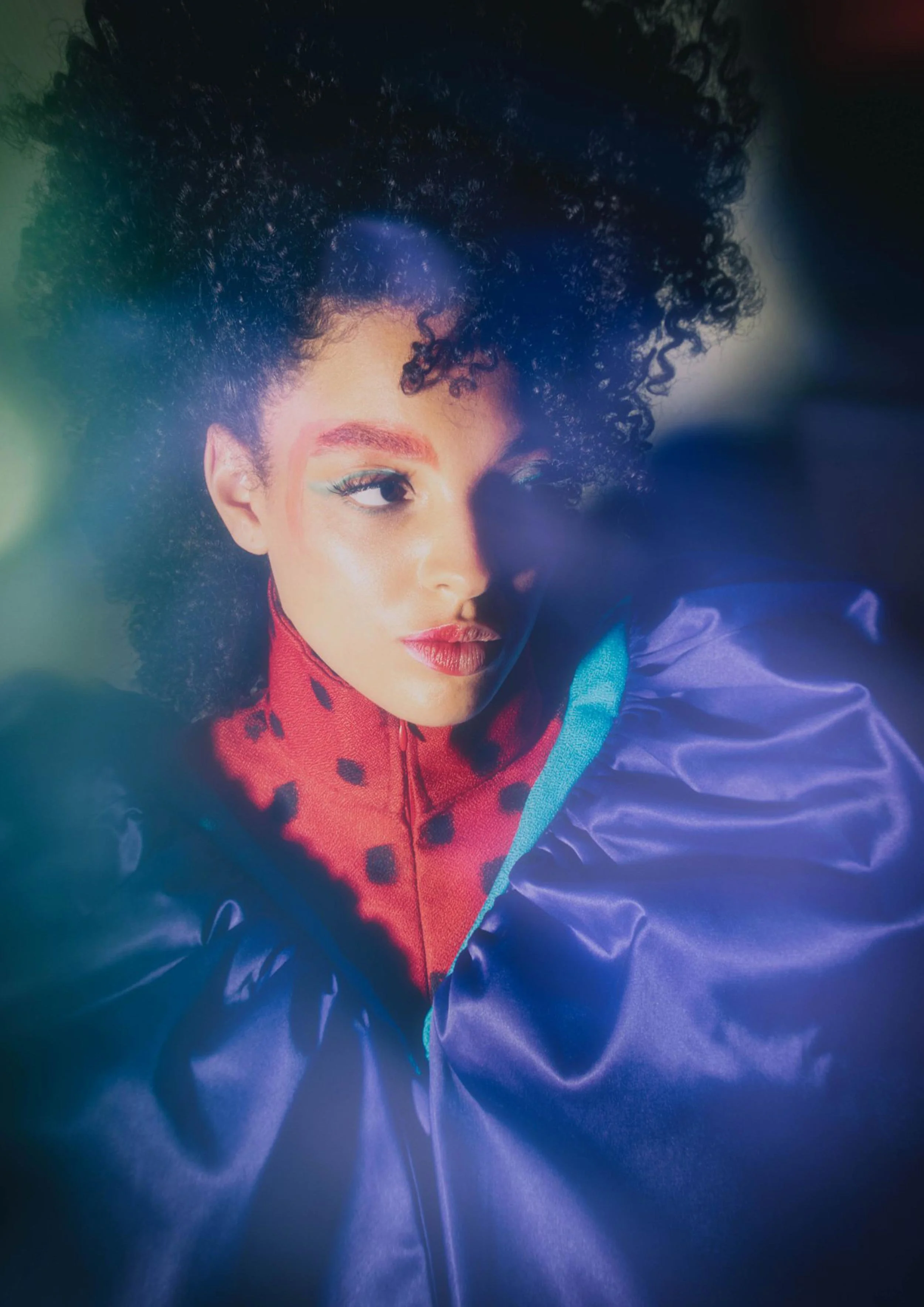 Modeportret in de studio