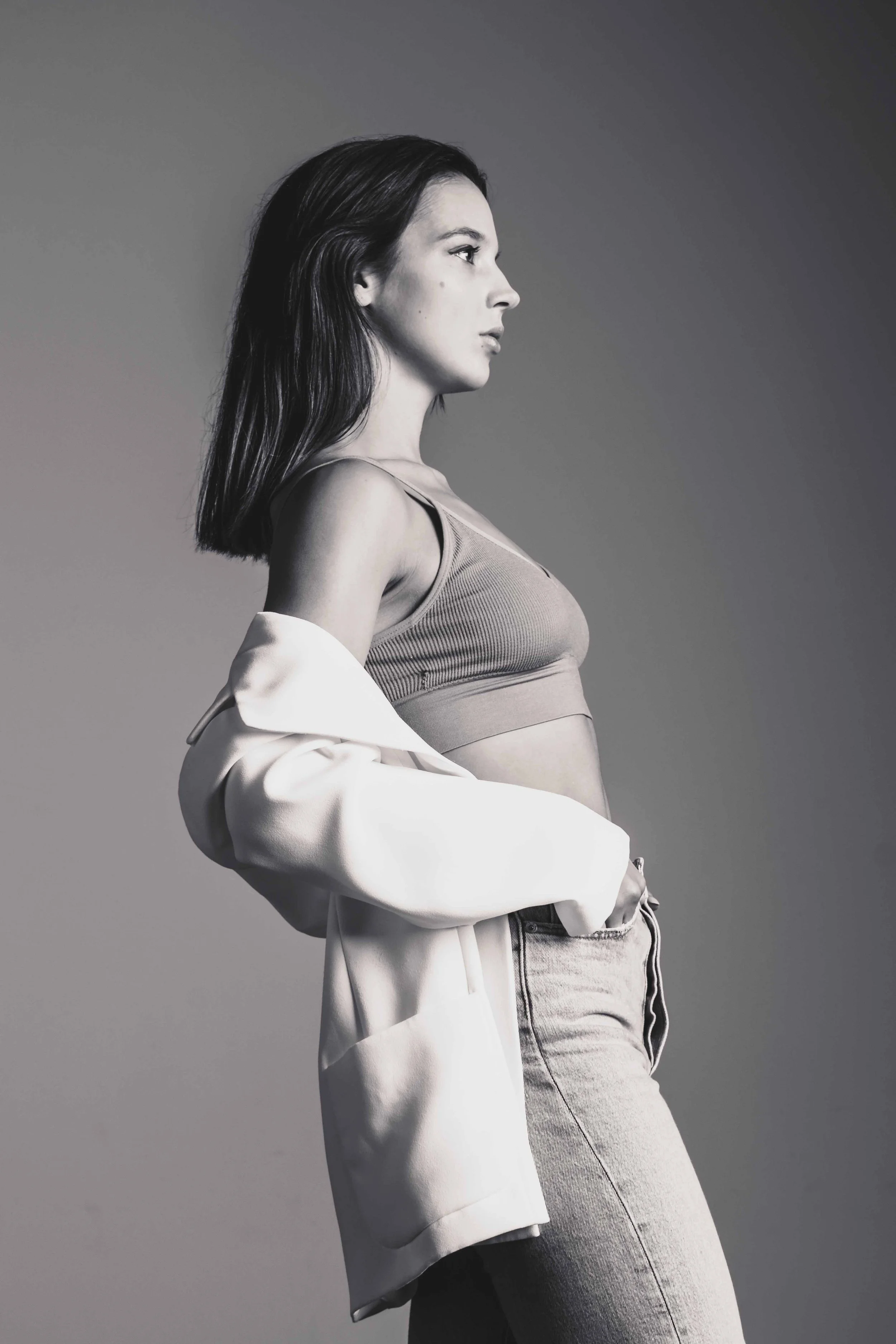 Fashion shoot simple and powerful