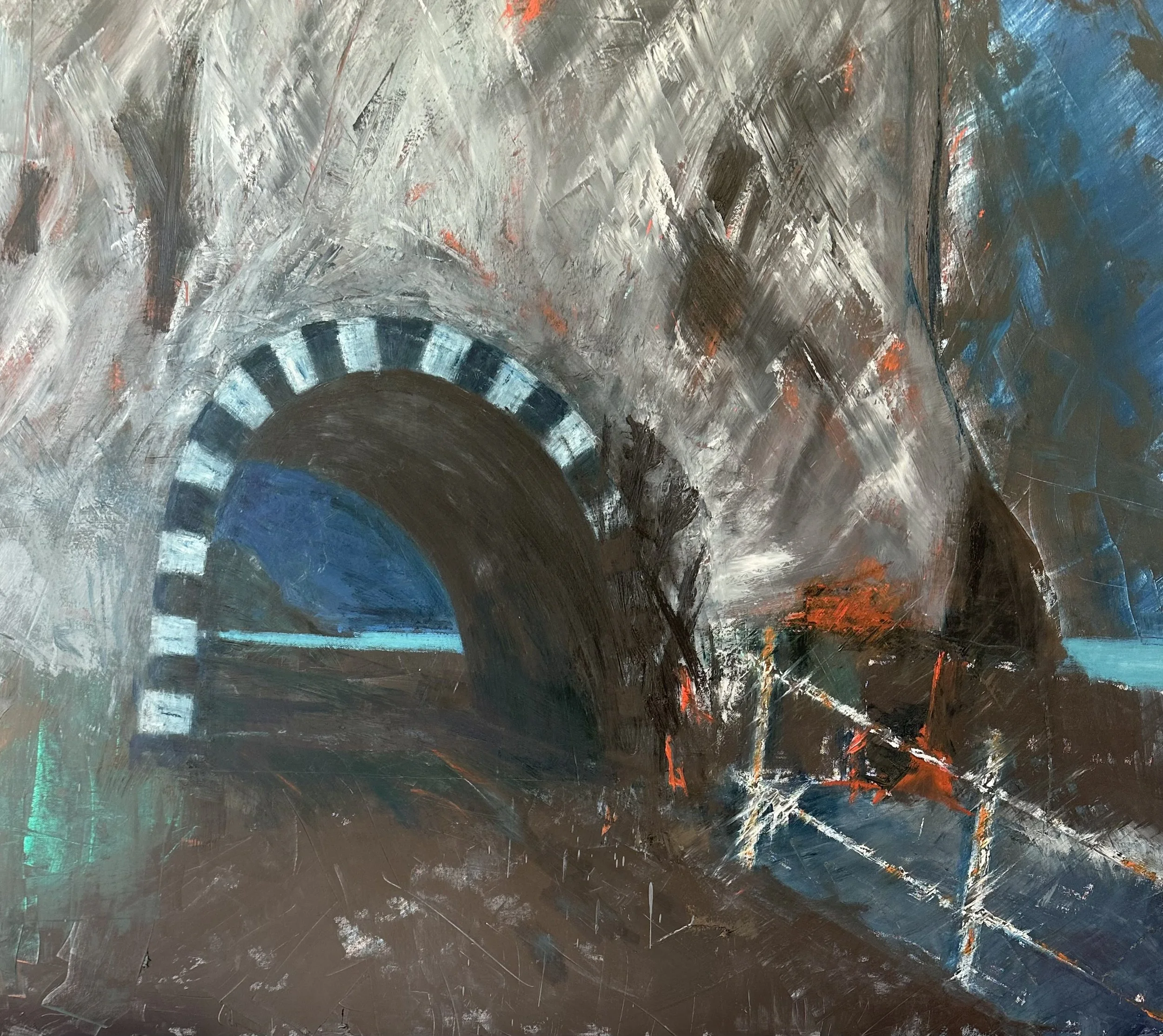 Mystical Irish Tunnel - Original Oil Painting