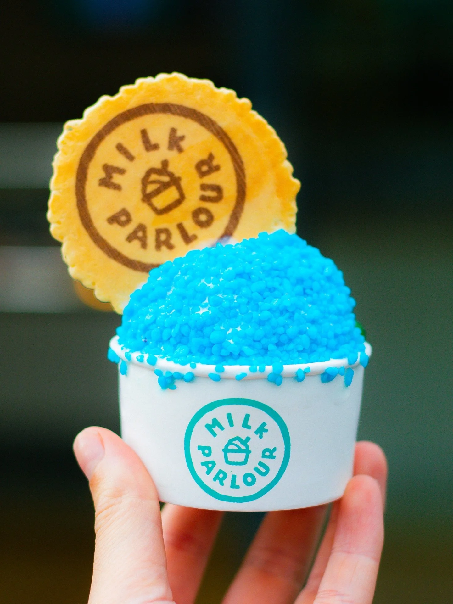 We can&rsquo;t give you blue skies atm but we can give you blue scoops😉💙