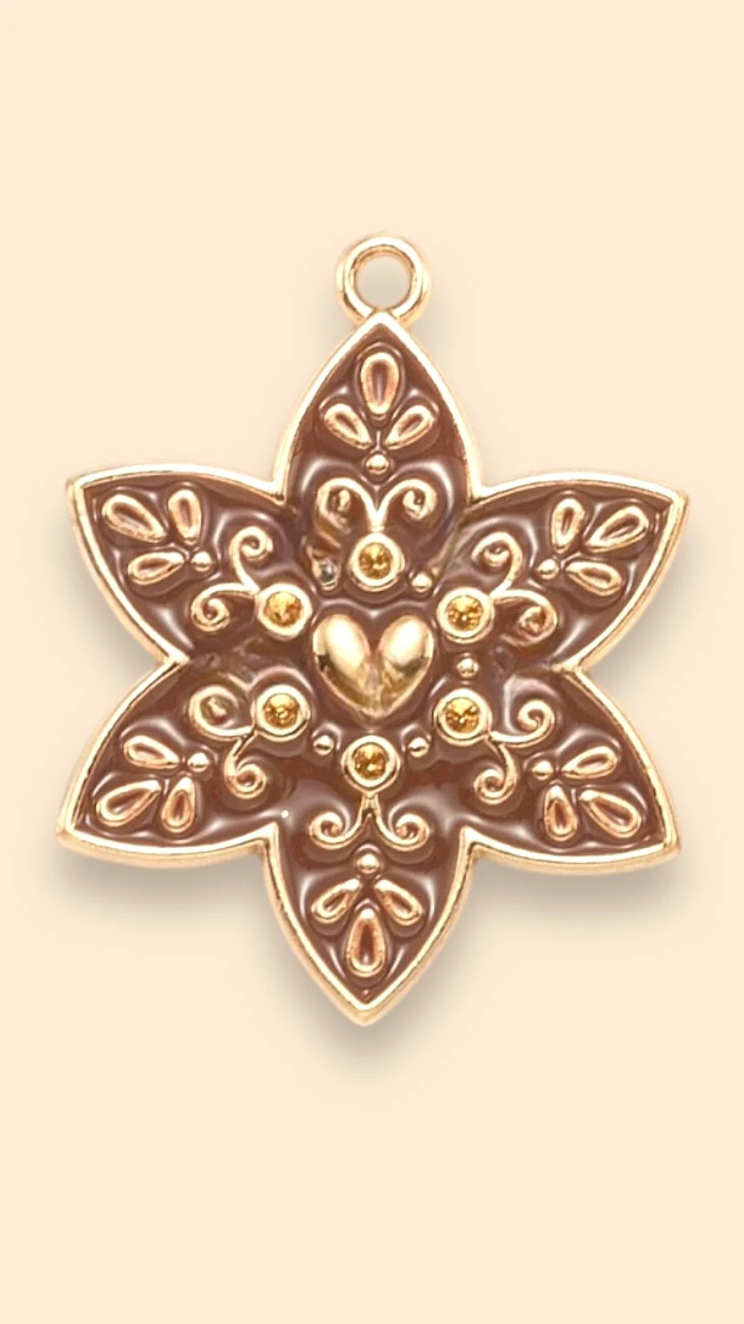 Gingerbread Snowflake