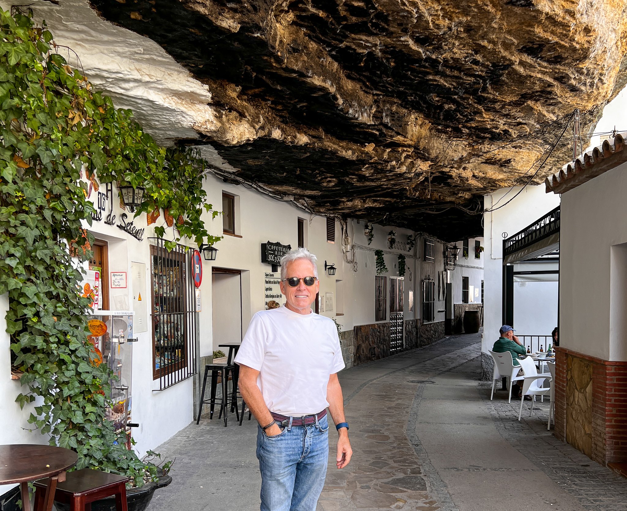 Setenil De Las Bodegas - built into the stone cliffs