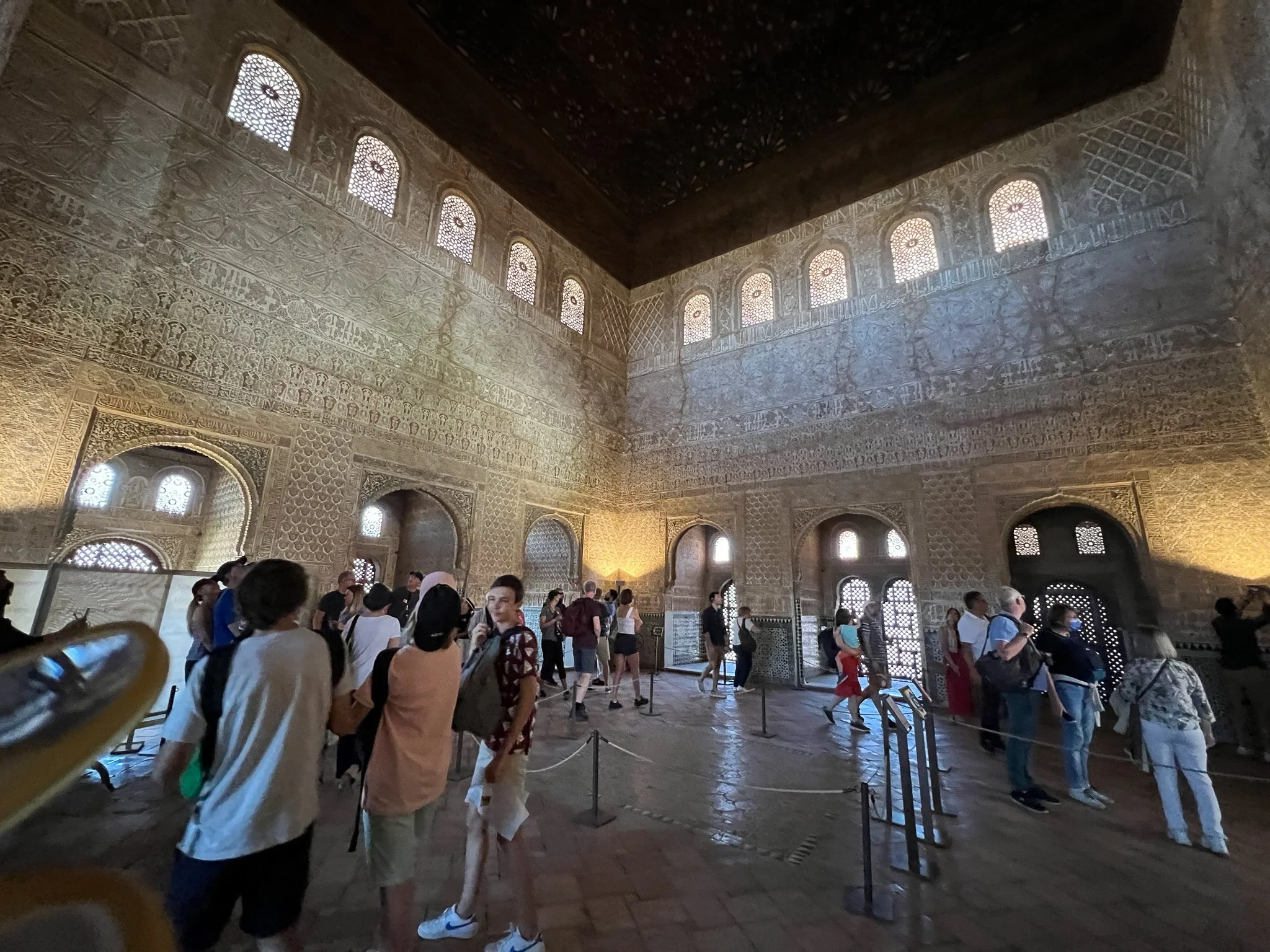 Alhambra - Room where Isabella gave support to Columbus