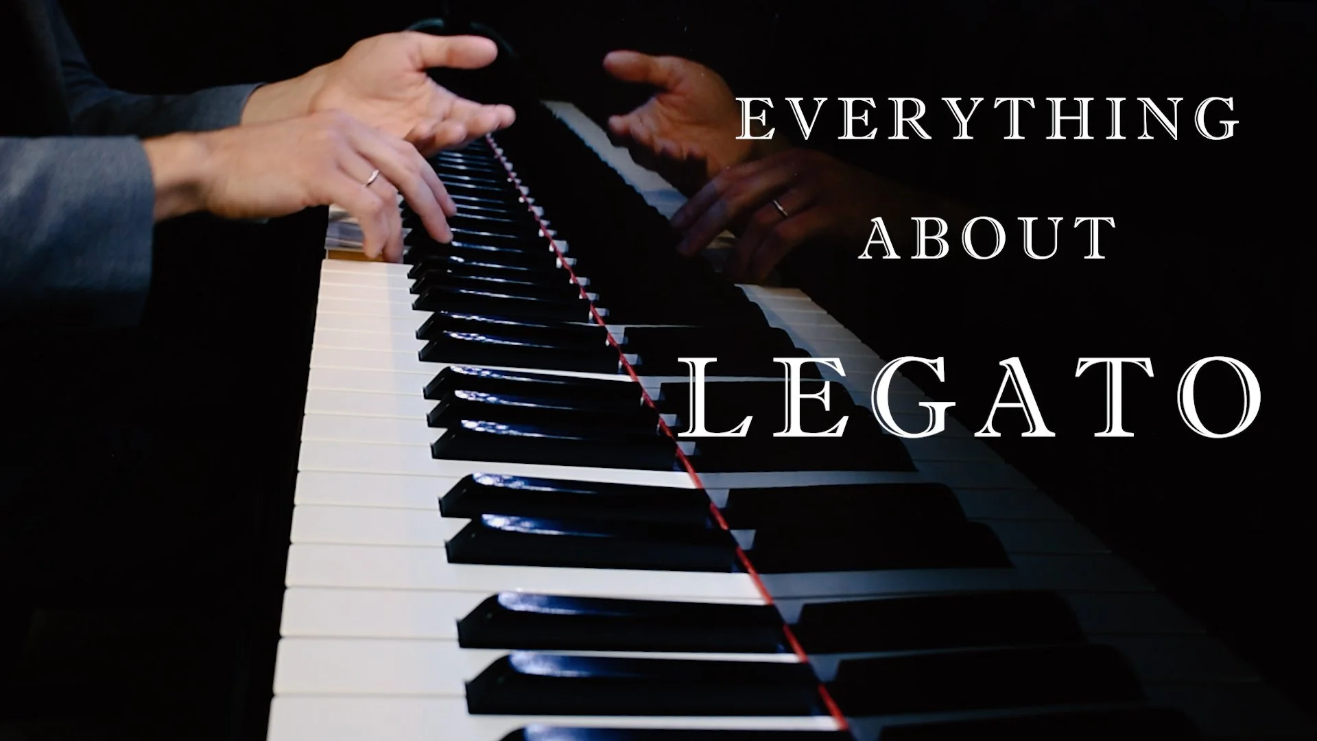 A detailed lesson on legato playing
