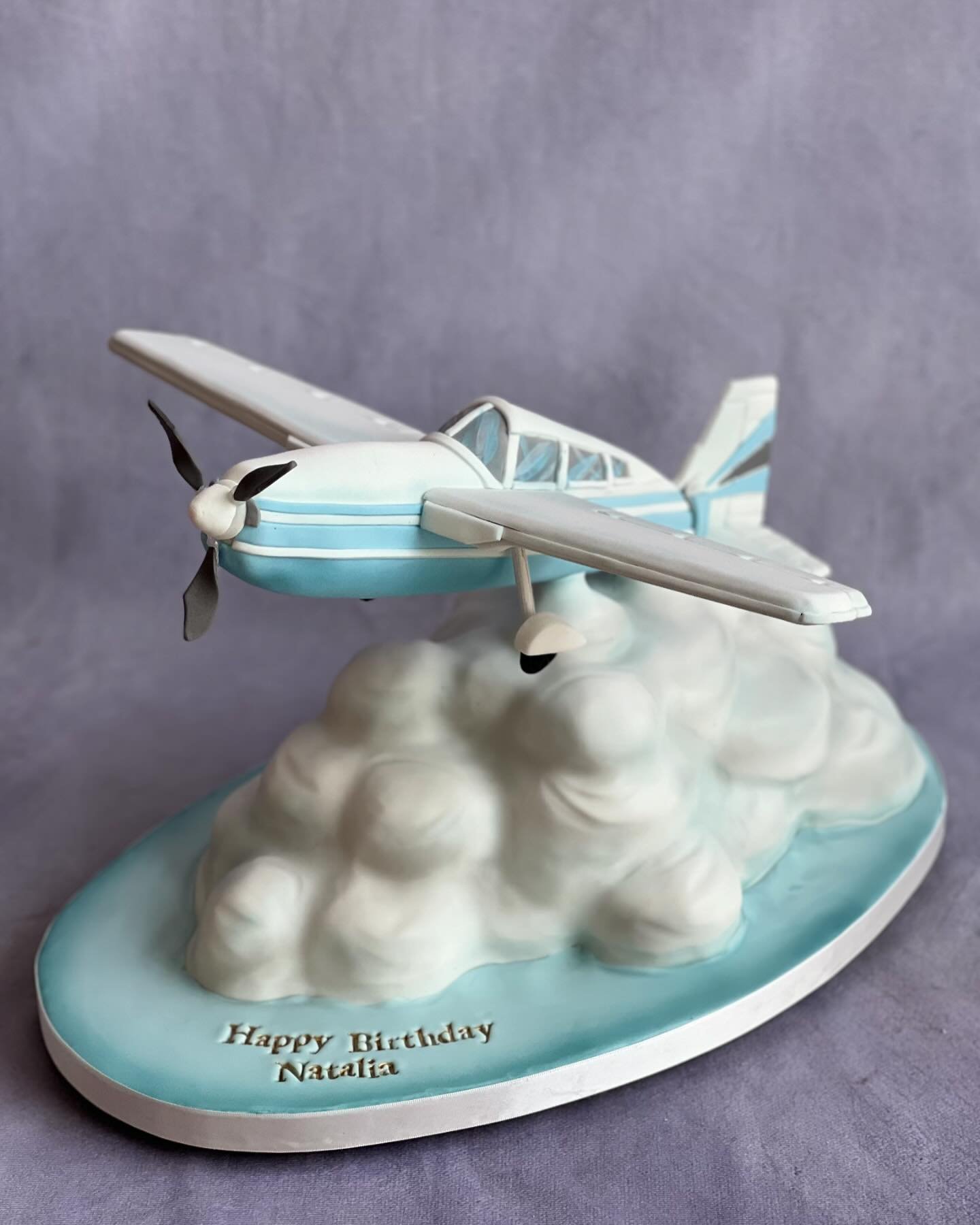 Propellor Plane Cake ✈️☁️

I wish I was getting on one of these and flying on holiday! 

.
#cake #cakeart #propellorplane #planecake #aeroplanecake #birthdaycake #luxurycake #luxury #luxuryevents #luxurylifestyle