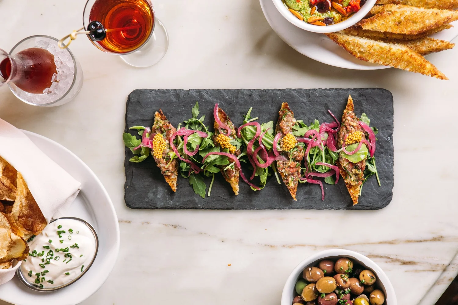 Menu Overview — The Clover Club