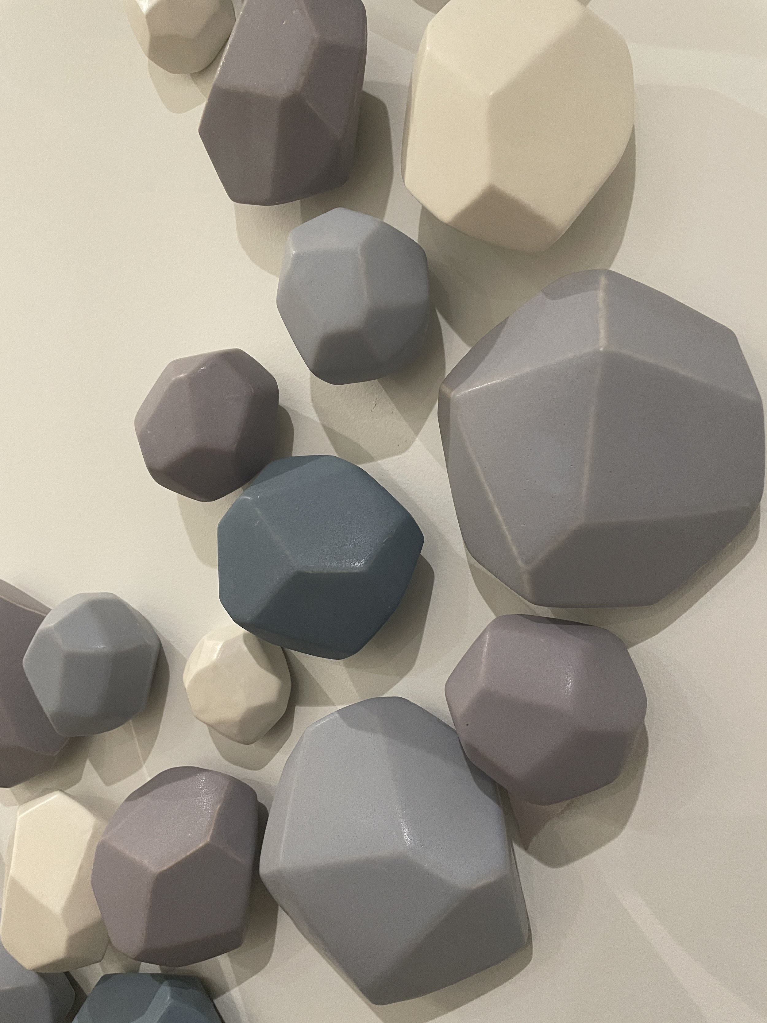  Rock sculpture with varying size asymmetrical rocks made by Lauren HB Studio 